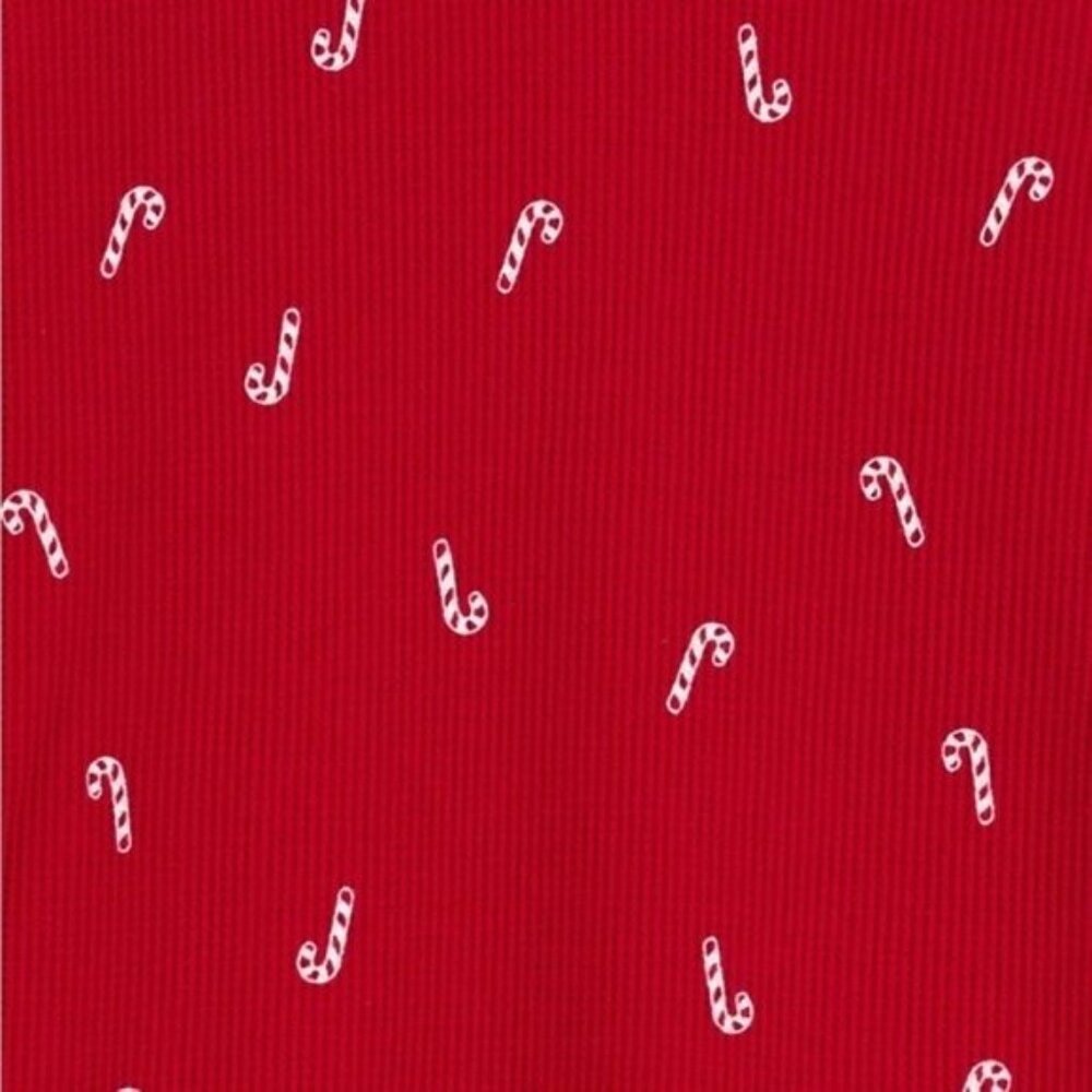 Carter’s Adult 2-Piece Candy Cane Thermal Pajamas Size S - Picture 16 of 16